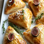 Fig, Goat Cheese and Thyme Puff Pasties First Image First Image