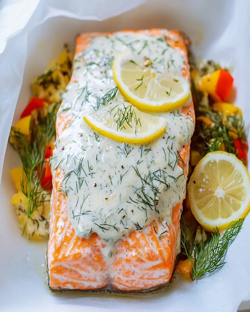 Baked Salmon With Garlic Mayo First Image First Image