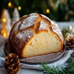 Festive Eggnog Sourdough Bread First Image First Image