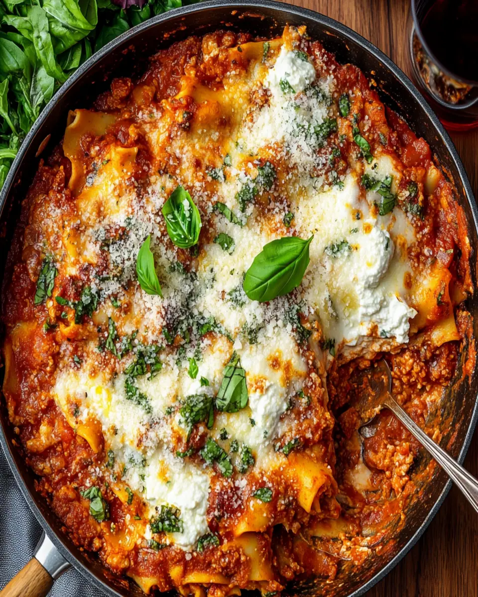Skillet Lasagna First Image First Image