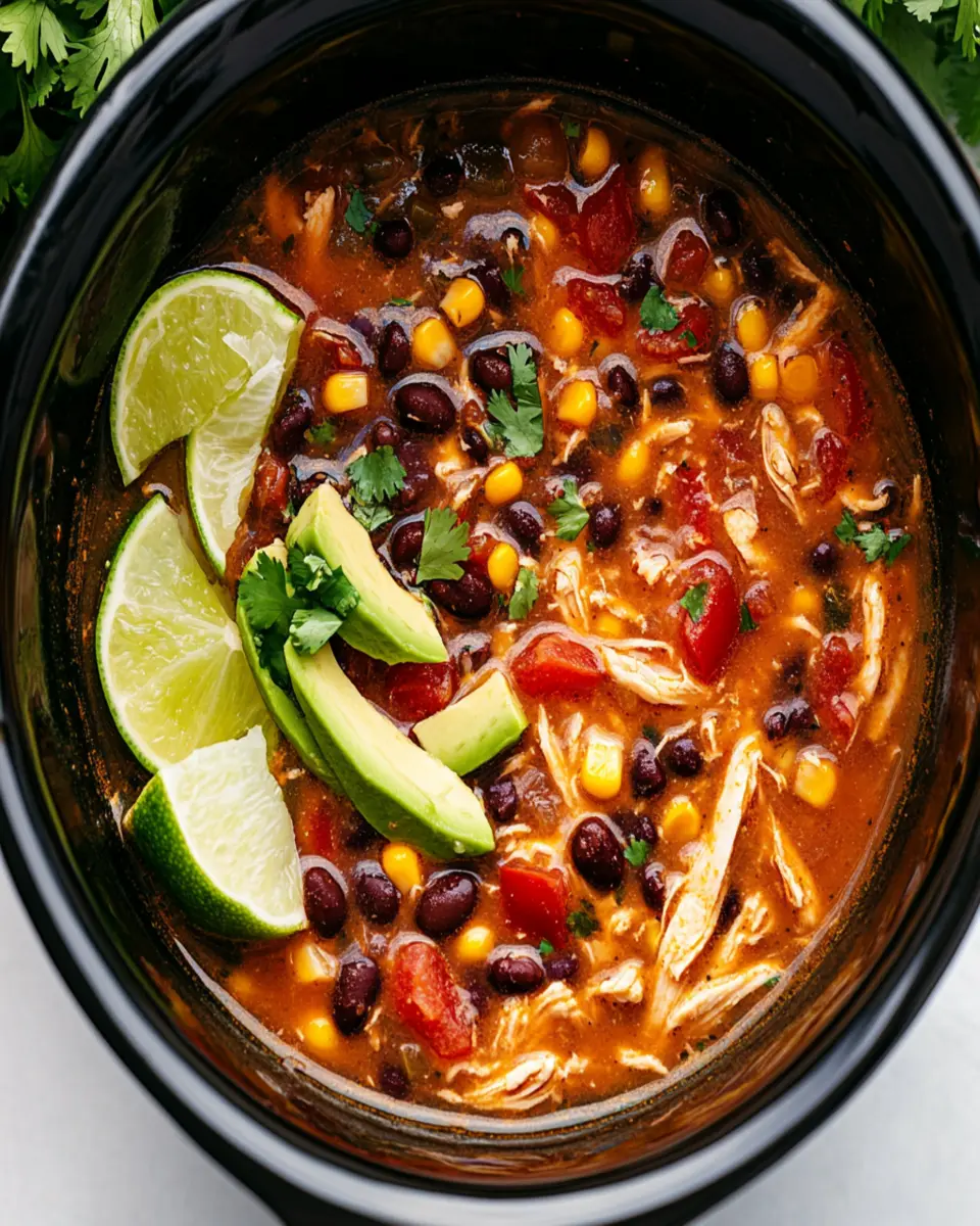 Chicken Taco Soup Recipe First Image First Image