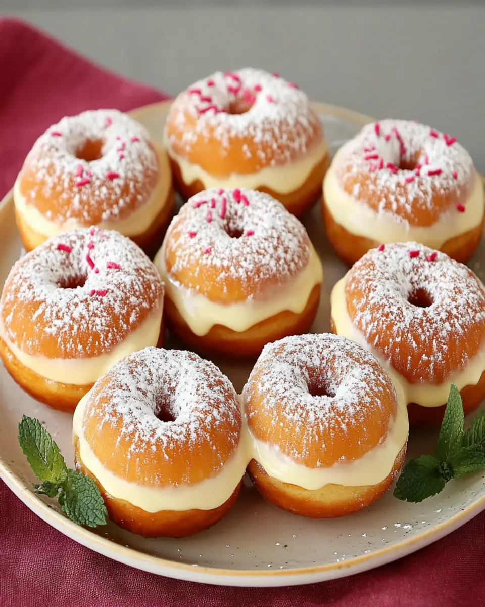 Korean Milk Cream Donut Recipe First Image First Image