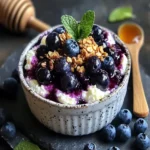 Baked Blueberry Cottage Cheese Bowls First Image First Image