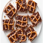 No-Bake Caramel Pretzel Crunch Bars First Image First Image