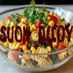 Black Bean and Corn Pasta Salad Recipe First Image First Image