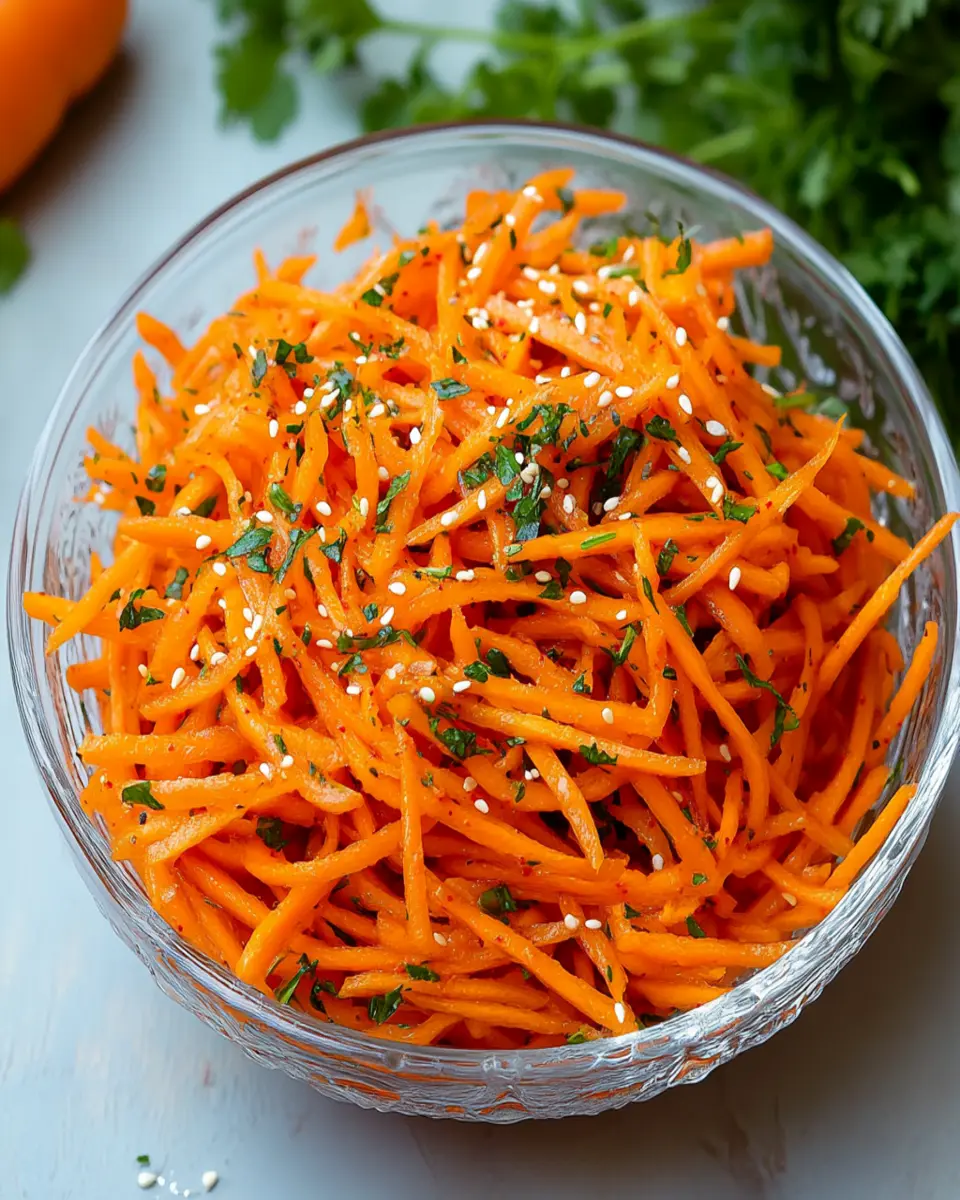 Korean Carrot Salad First Image First Image