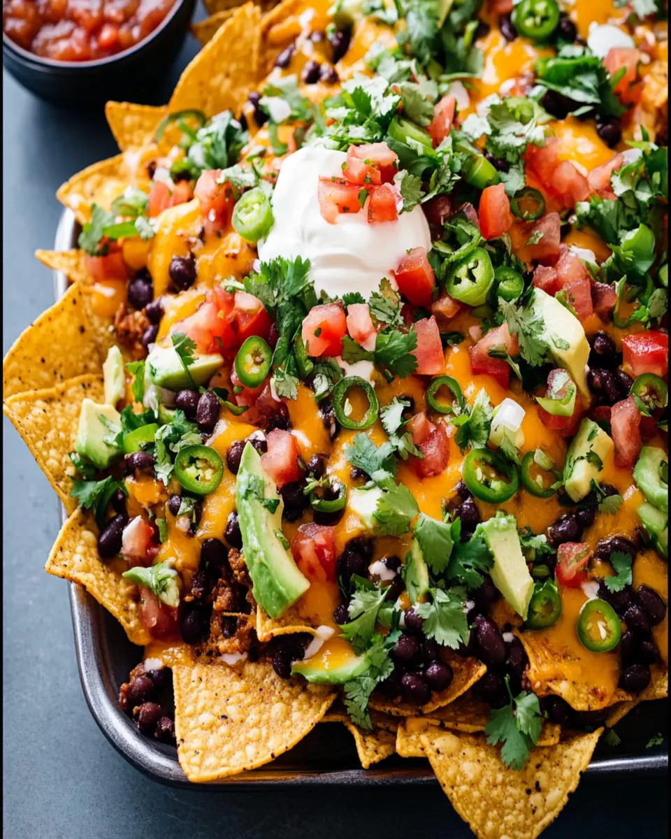 Vegetarian Nachos First Image First Image