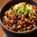 Comforting Black Eyed Peas And Cabbage First Image First Image