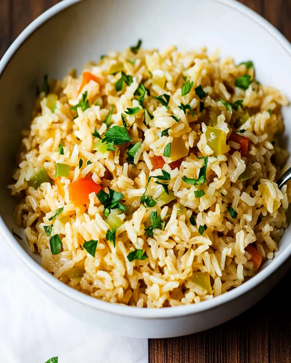 Homemade Rice Pilaf (Healthy Rice-a-Roni) First Image First Image