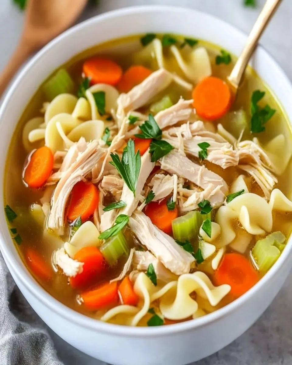 Rotisserie Chicken Noodle Soup First Image First Image