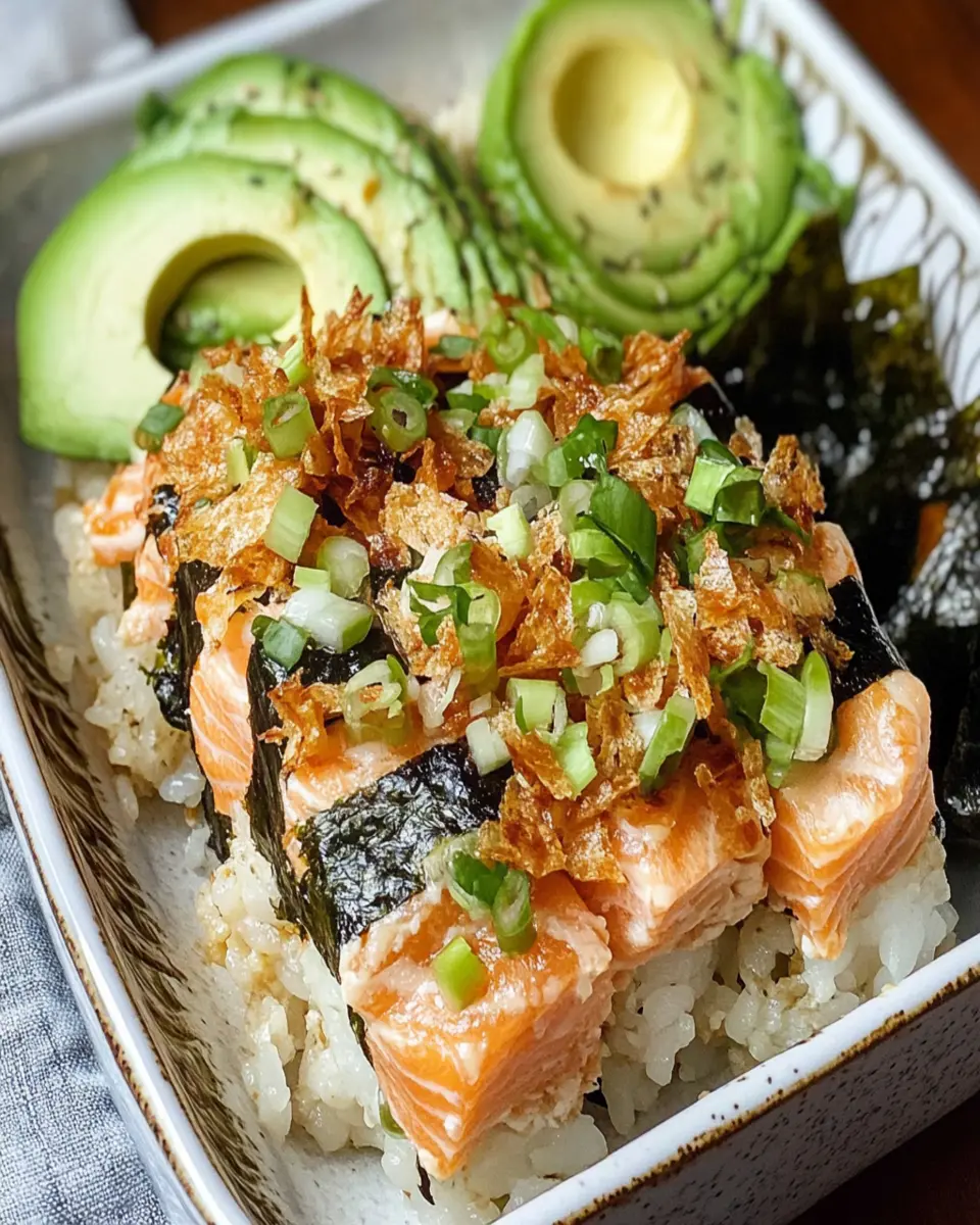 Easy Salmon Sushi Bake (Dinner-Style) First Image First Image