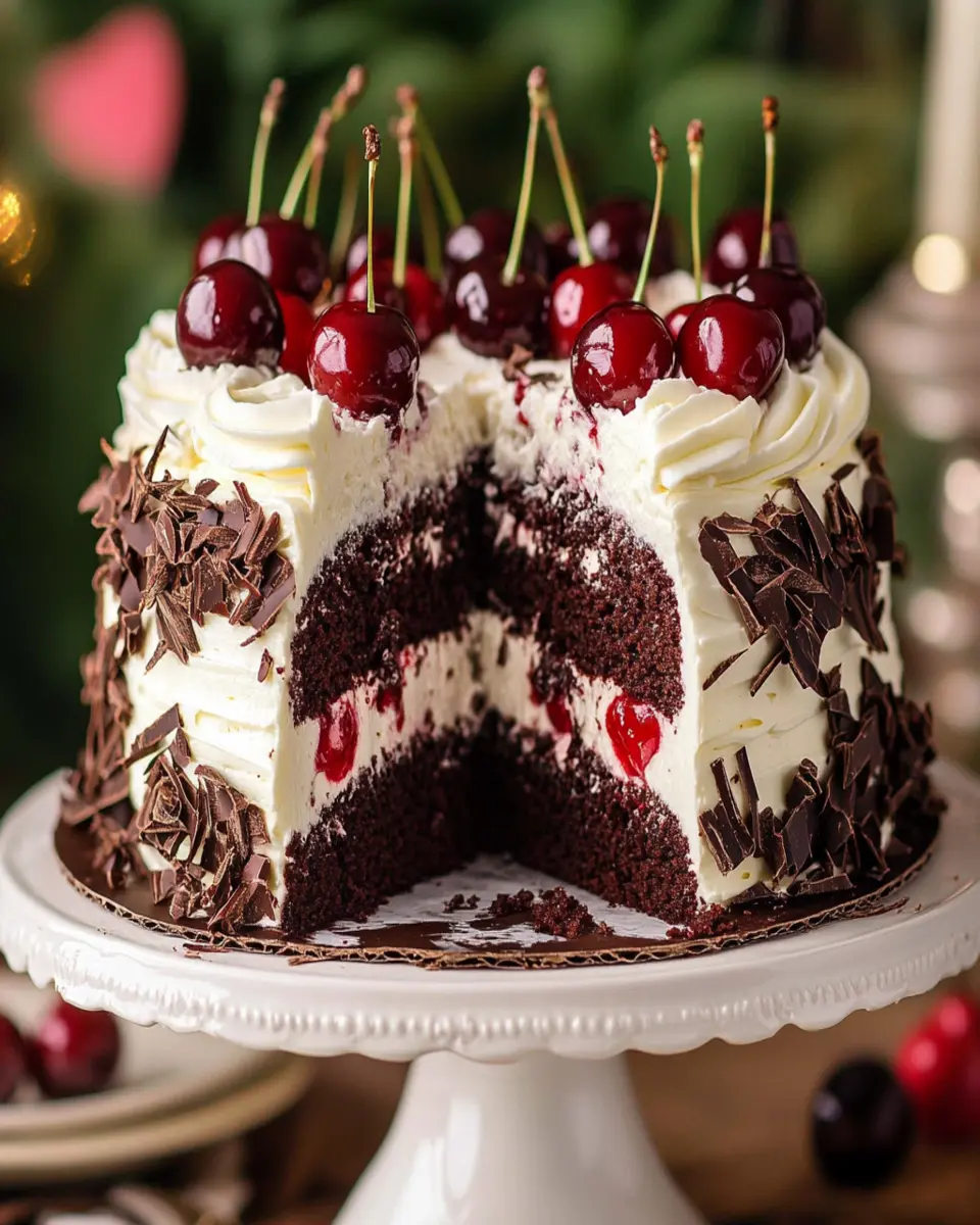 Light And Chocolatey Black Forest Cake First Image First Image