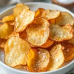 Air Fryer Russet Potato Chips First Image First Image
