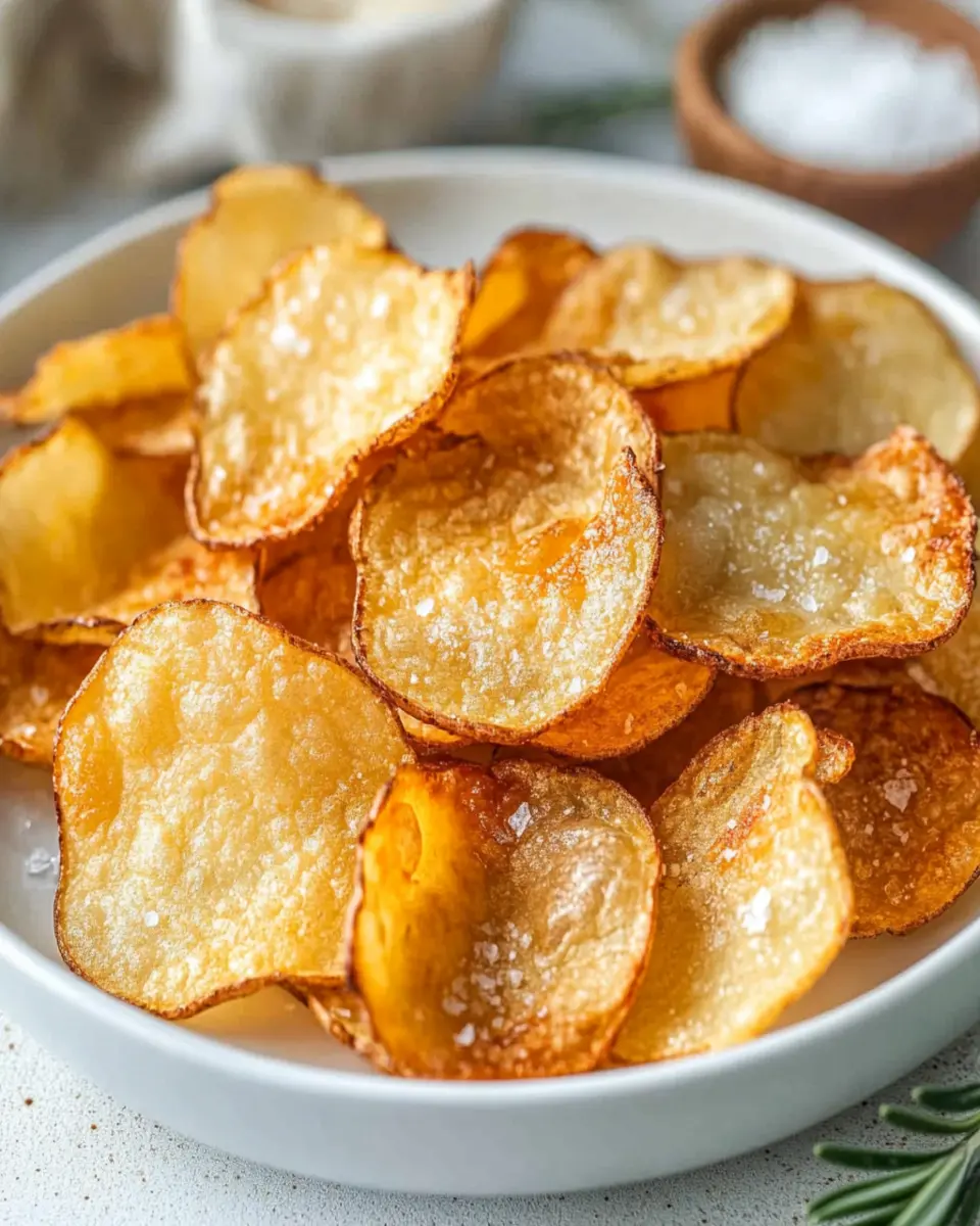 Air Fryer Russet Potato Chips First Image First Image