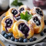Schwedische Blaubeer-Schnecken (Swedish Blueberry Buns) First Image First Image