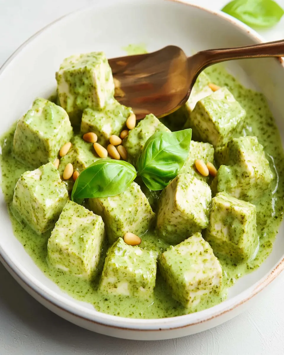 Tofu Pesto (High-Protein) First Image First Image