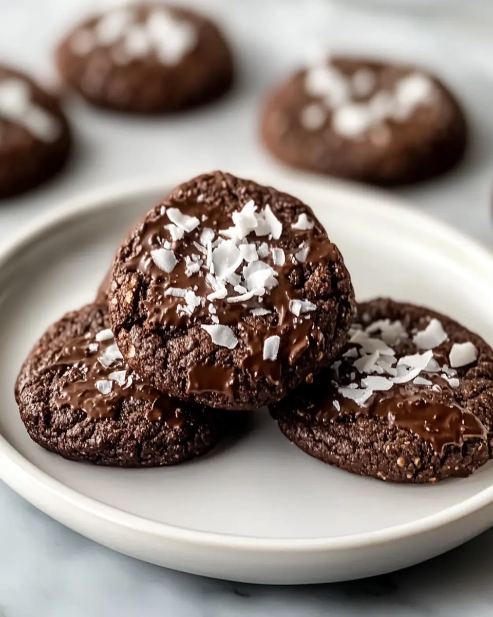 Chocolate Coconut Cookies – Easy Recipe for Rich, Chewy Cookies First Image First Image