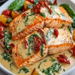 Creamy Tuscan Salmon First Image First Image