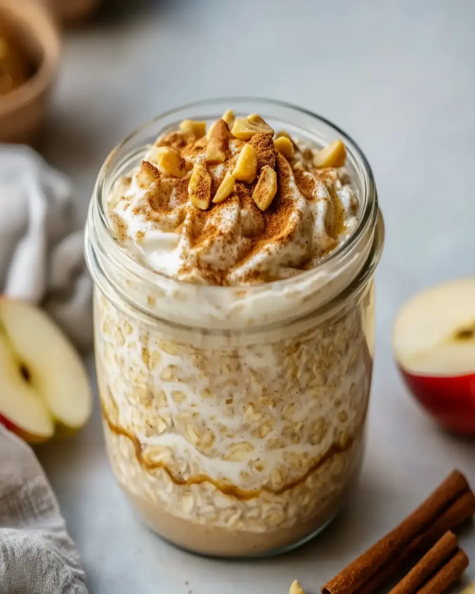 Cinnamon Roll Overnight Oats First Image First Image