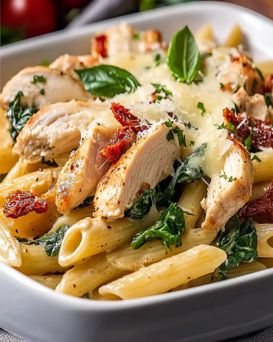 Tuscan Chicken Penne Pasta First Image First Image