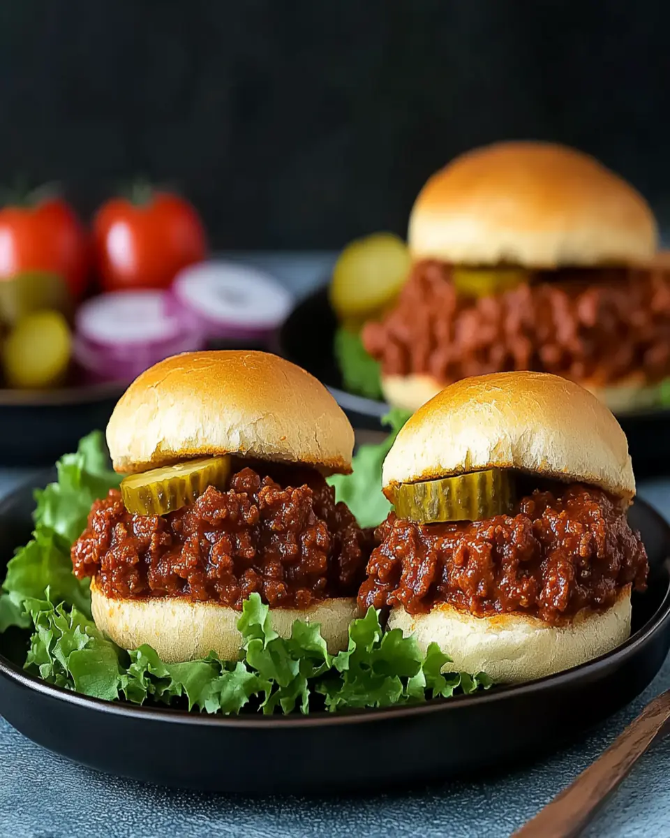 Ultimate Homemade Sloppy Joes: Saucy, Hearty Family Delight First Image First Image