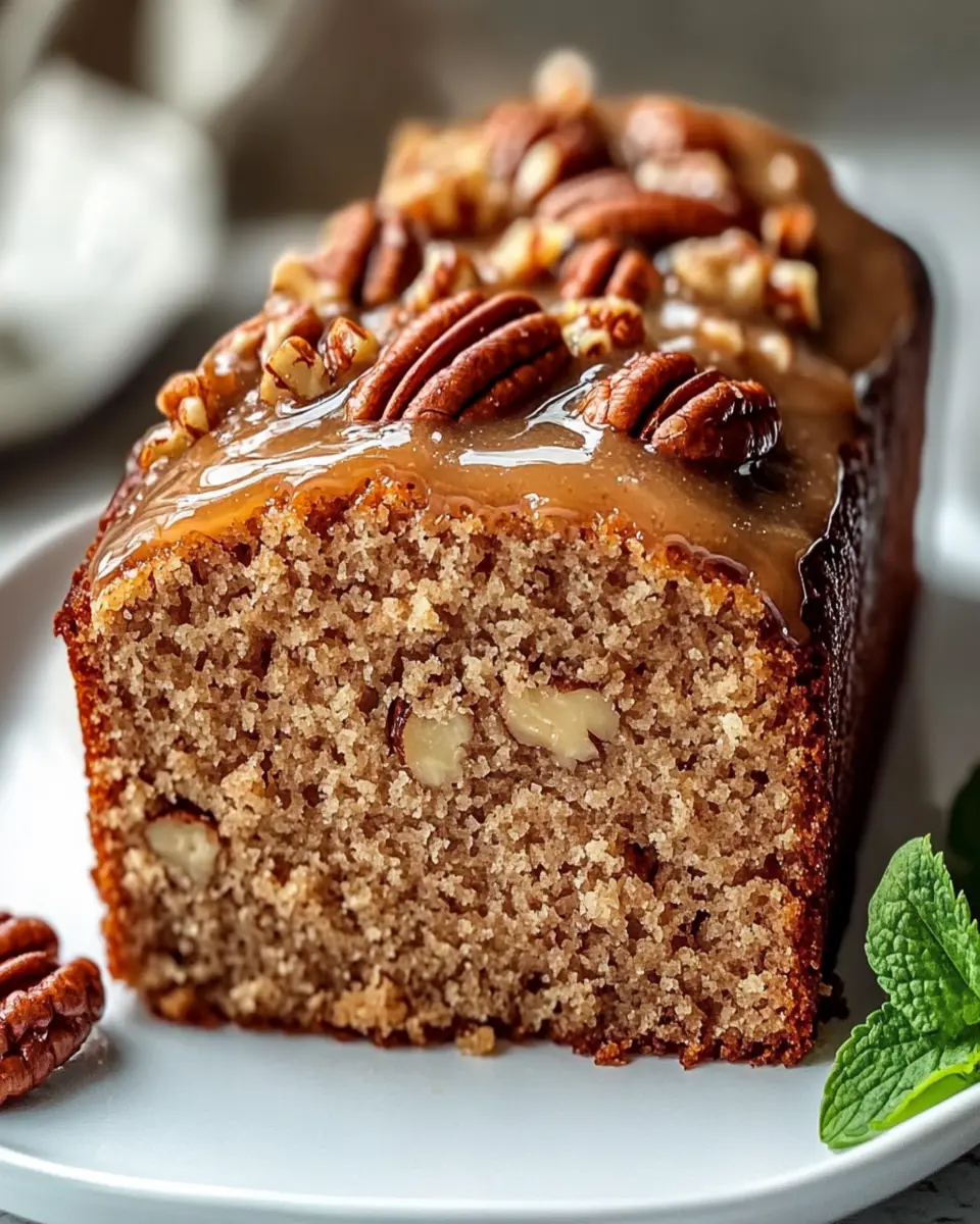 Brown Sugar Pecan Loaf Cake: A Slice of Heaven Awaits! First Image First Image