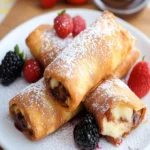 Deep-Fried Cheesecake (Cheesecake Chimichangas) First Image First Image