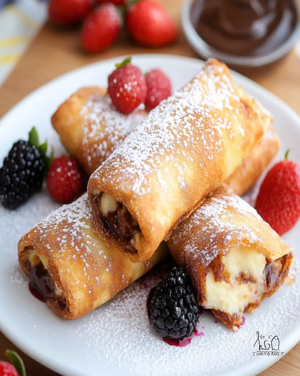 Deep-Fried Cheesecake (Cheesecake Chimichangas) First Image First Image