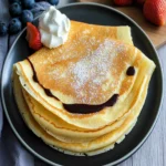 How to Make Crepes with Pancake Mix First Image First Image