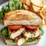 Chicken Pesto Sandwich First Image First Image