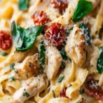 Tuscan Chicken Pasta Recipe (ONE PAN!) First Image First Image