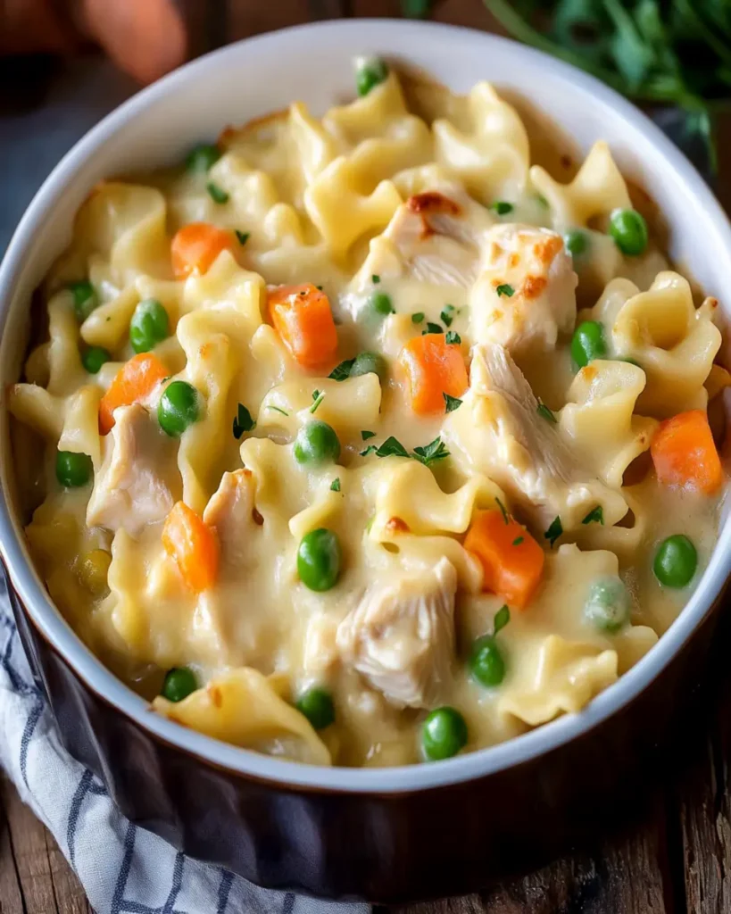 Instant Pot Chicken Noodle Casserole First Image First Image