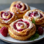 Sourdough Discard Raspberry Cream Cheese Danishes First Image First Image