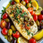 Easy Mediterranean Baked Fish Recipe – Quick & Flavorful First Image First Image