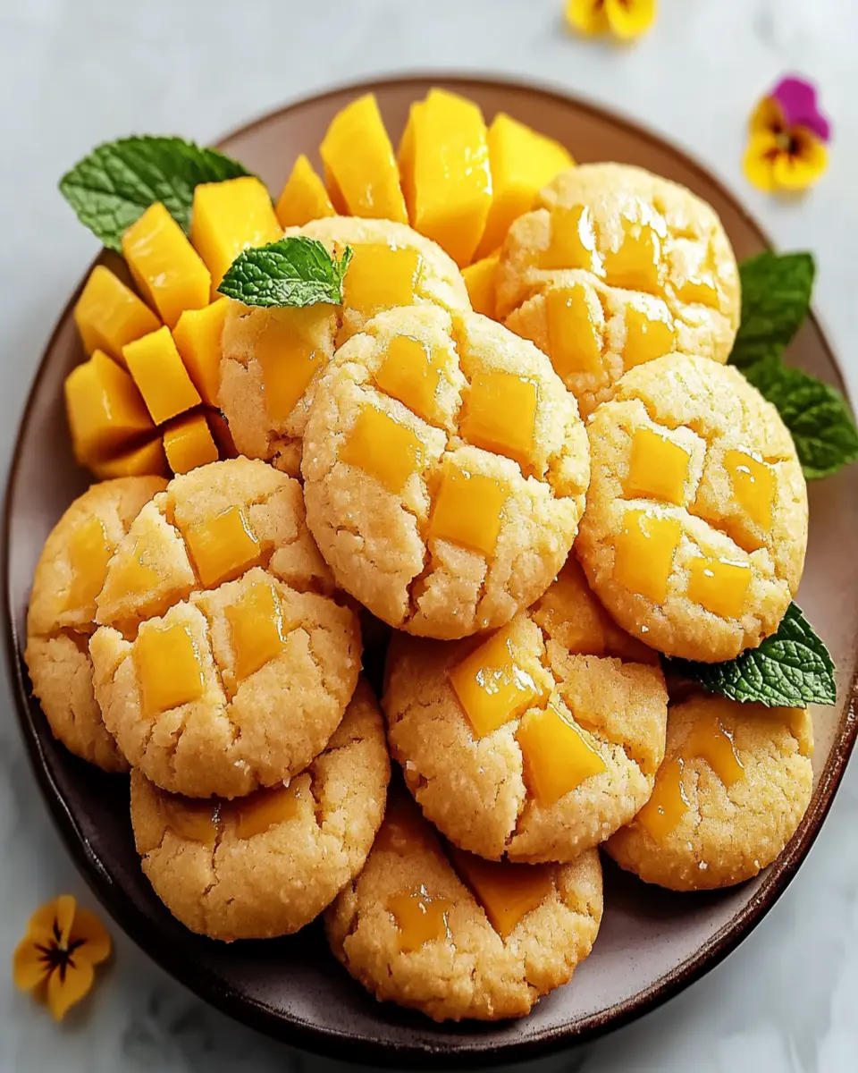 Easy Mango Cookie Recipe-Sweet Tropical Treat First Image First Image