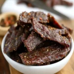 Air Fryer Beef Jerky First Image First Image
