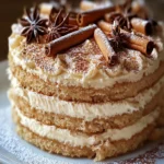 CINNAMON SPICE LAYER CAKE: Discover the Ultimate Recipe! First Image First Image