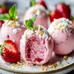 Delicious Strawberry Cheesecake Protein Balls: An Incredible 5-Ingredient Recipe First Image First Image