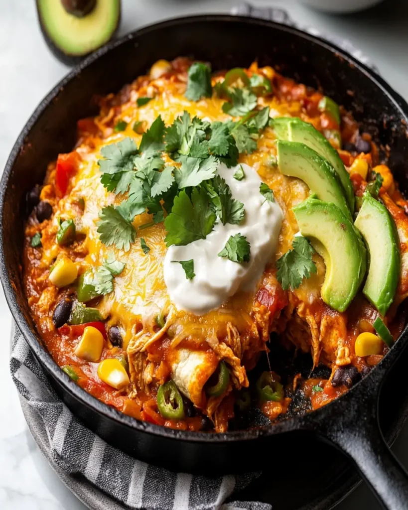 Chicken Enchilada Skillet First Image First Image