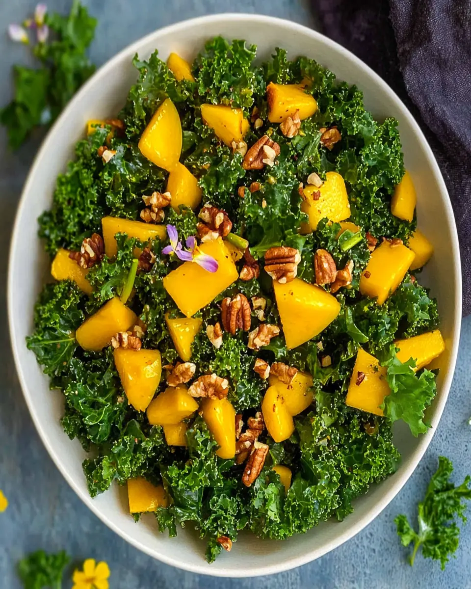 Kale Mango Salad First Image First Image
