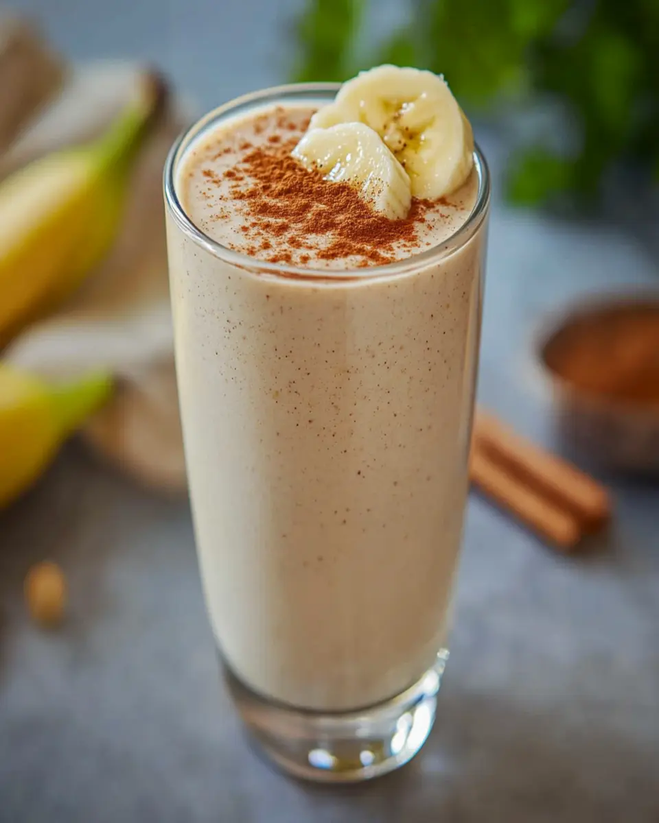 Banana Cinnamon Smoothie Recipe First Image First Image