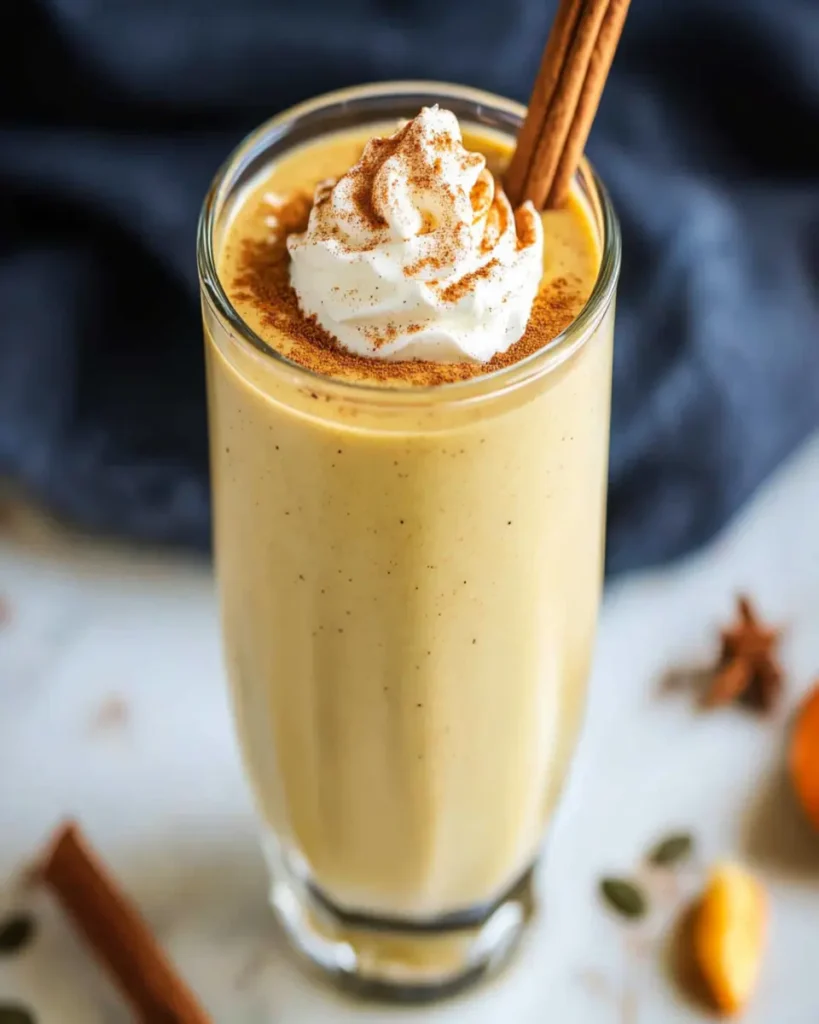 Pumpkin Pie Spice Smoothie Recipe First Image First Image