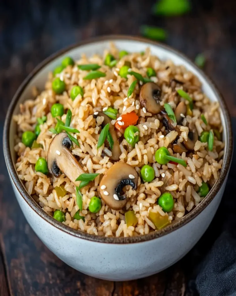 Mushroom Fried Rice First Image First Image