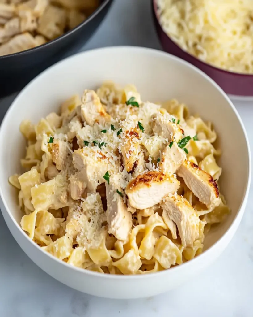Creamy Chicken Pasta First Image First Image
