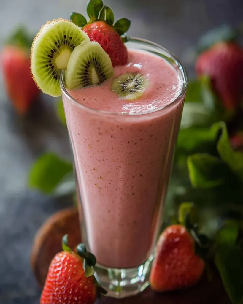 Strawberry Banana Kiwi Smoothie First Image First Image